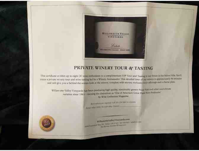 Willamette Valley Vineyards Private Tour