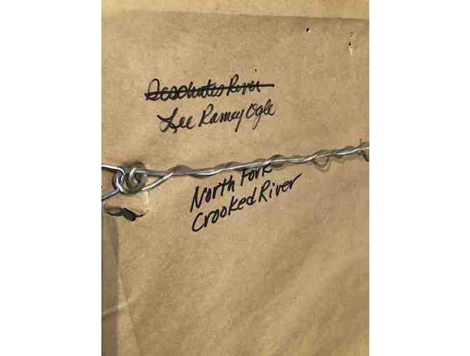 Colored pencil artwork: Crooked River