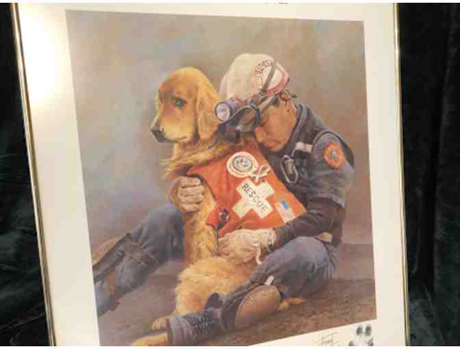 Signed 9/11 Portrait by Fred Stone