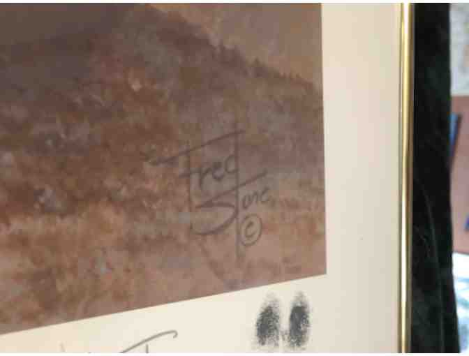 Signed 9/11 Portrait by Fred Stone