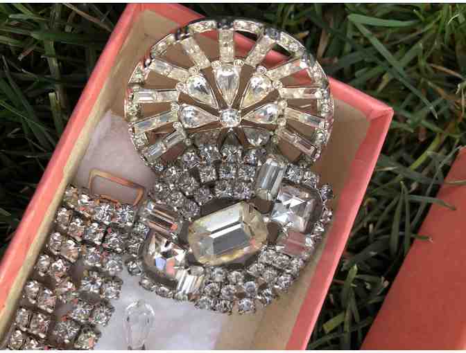 Vintage Rhinestone Jewelry Set