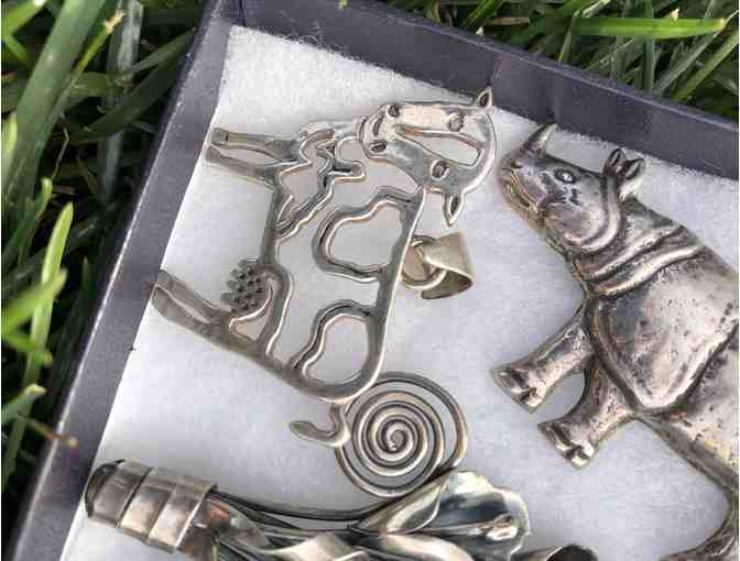 Unique Pendants and Broaches