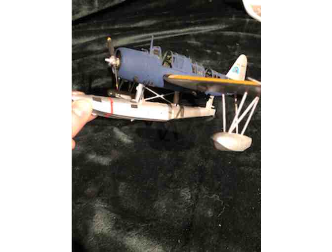 Rare Kingfisher Antique Model Airplane