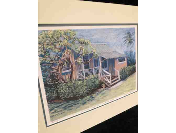 Signed Print of Waimea Plantation