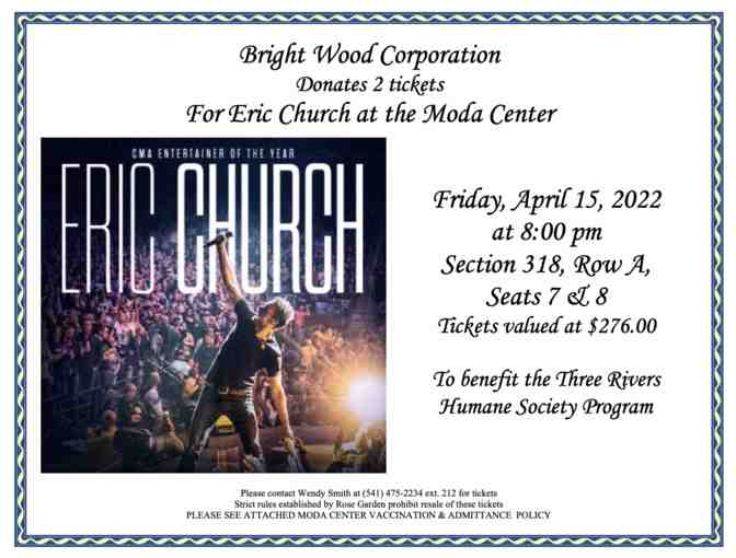 Tickets to Eric Church - Photo 2