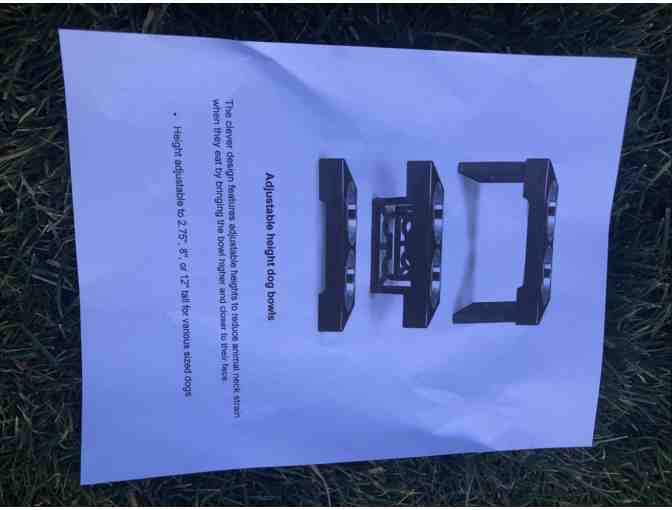 Adjustable Height Dog Bowl