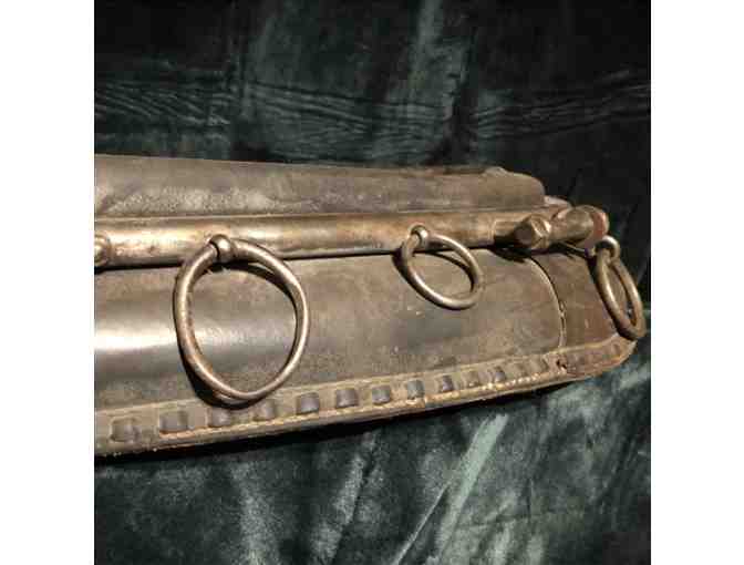 Gorgeous vintage horse collar mirror