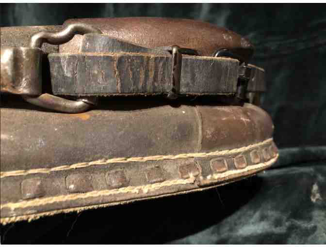 Gorgeous vintage horse collar mirror