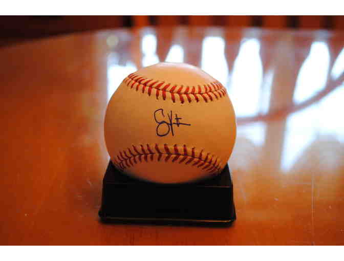 Autographed Shane Victorino Baseball