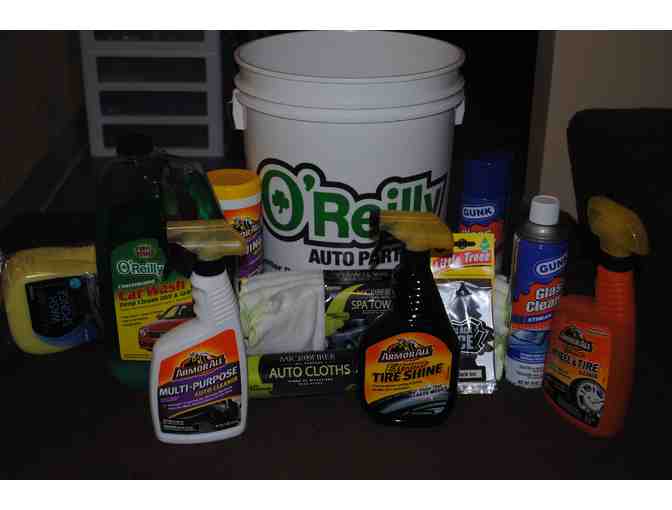 Assorted Car Wash Product Gift Bucket from O'Reilly Auto Parts