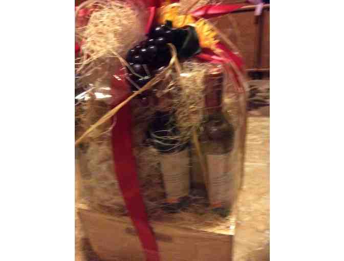 Assorted Wine Gift Basket from Mann Orchards