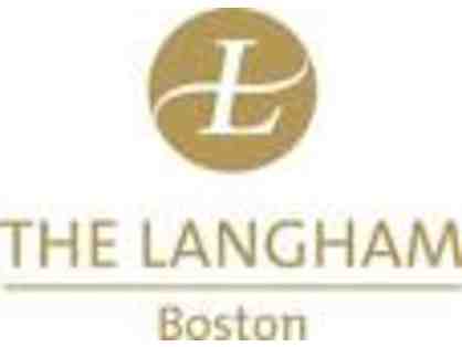 1-Night Weekend Stay/Chocolate Bar/Sunday Brunch for Two at the Langham Hotel in Boston