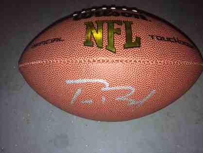Tom Brady New England Patriots Signed Football