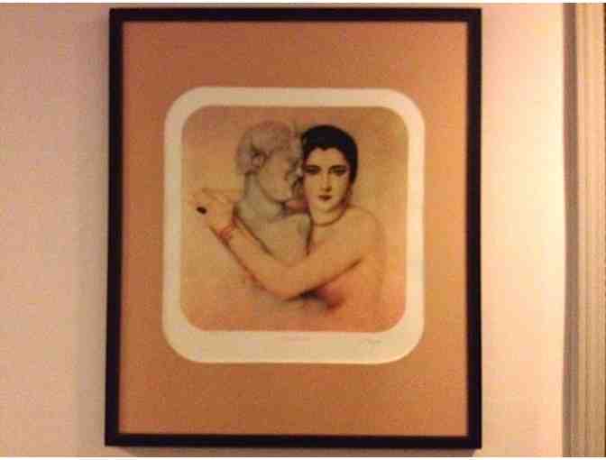 Alberto Vargas 'Nita Naldi' Signed Ltd. Edition, Custom Framed