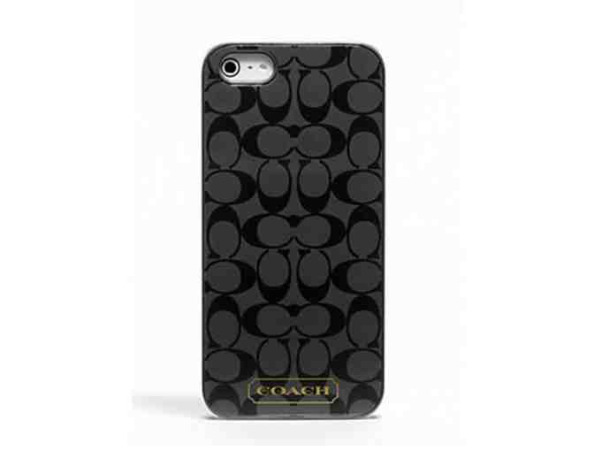 Coach Embossed Liquid Gloss iPhone 5 Case - NWT