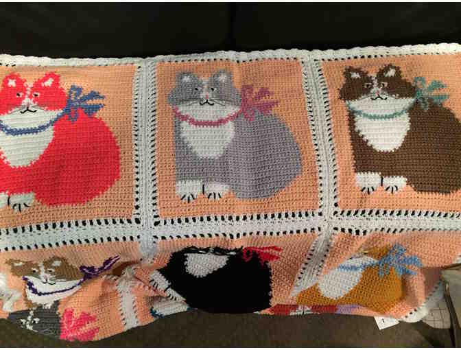 Hand-Crafted Cat Afghan