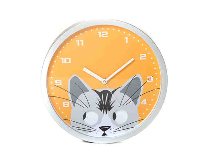 Cat Pendulum Wall Clock