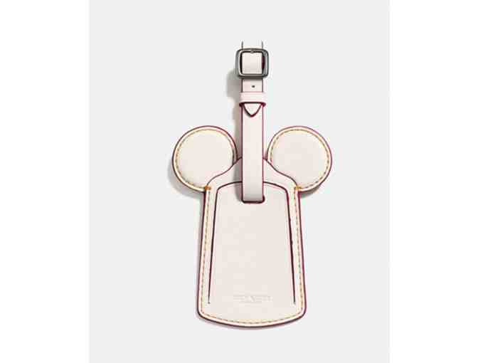 Coach Luggage Tag With Mickey Ears - Photo 1