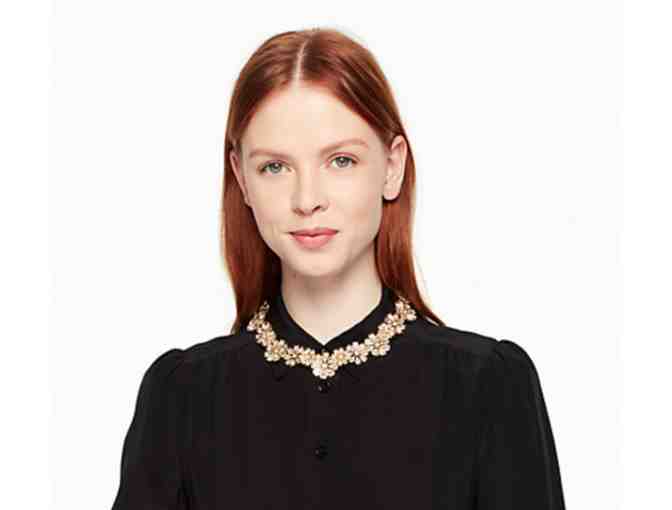 Kate Spade clear as crystal short floral necklace - Photo 2