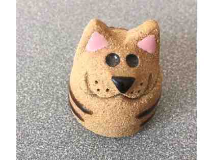 Tiny Treasure: Ceramic Cat Dream Catcher Box