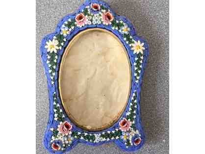 Artisan-Crafted Mosaic Glass Frame