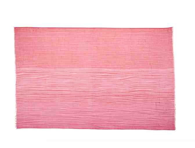 Vera Bradley Silk Chiffon Scarf in Katalina Pink Stripe