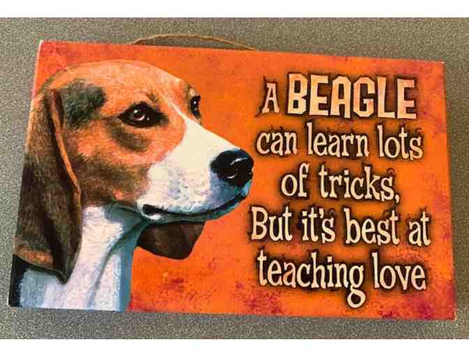 Beagle Tricks Canvas art - Photo 1