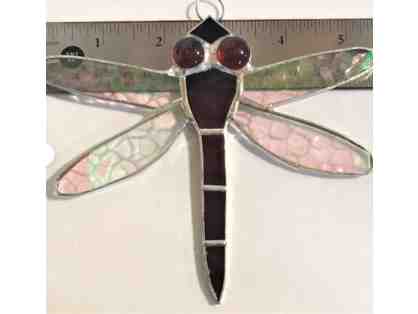Large Stained Glass Dragonfly