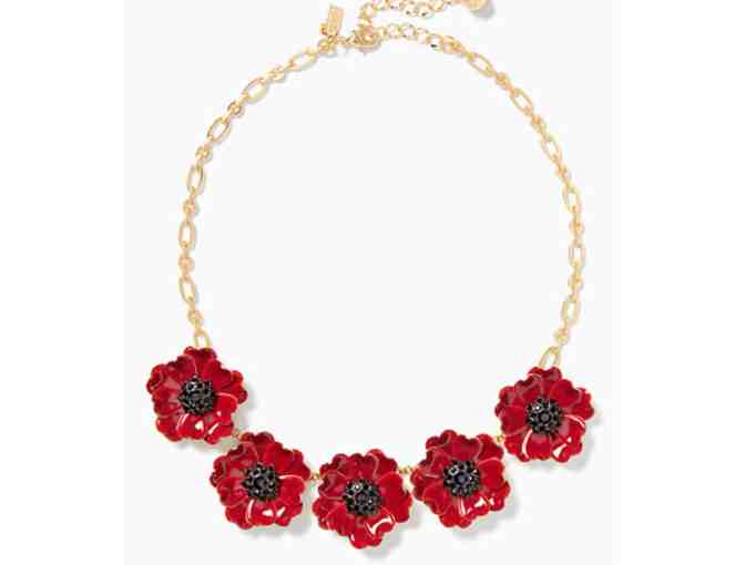 kate spade precious poppies necklace - Photo 1