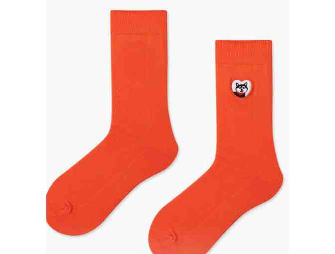 Dog Lover's Crew Socks - Carrot - Photo 1