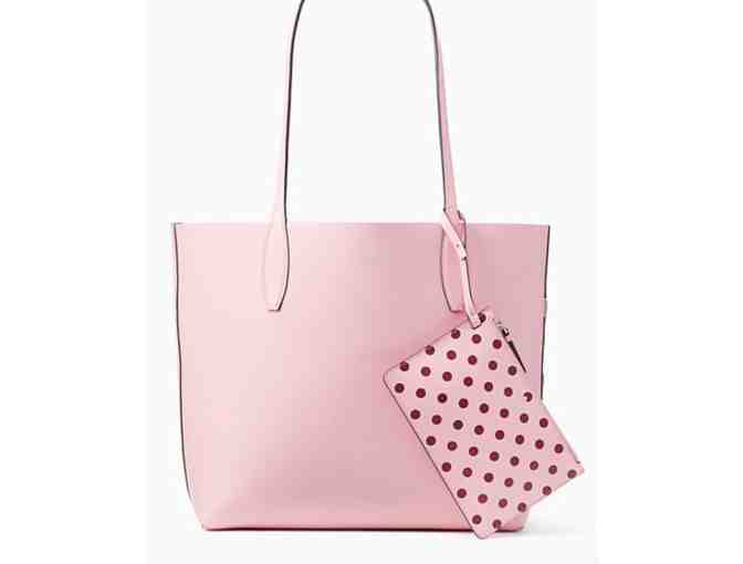 Kate Spade arch love birds large reversible tote with wristlet! - Photo 2