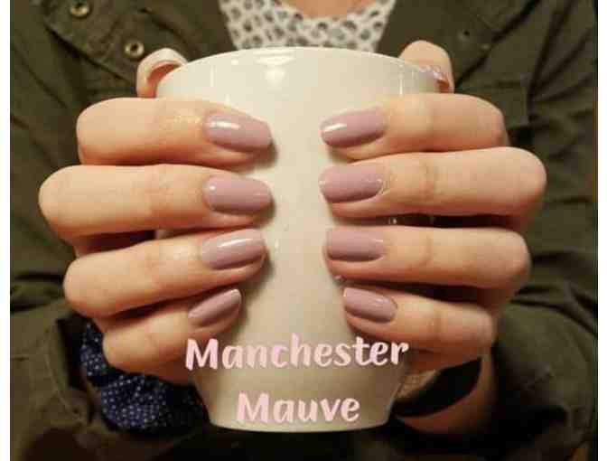 Mauve Nails & Mittens