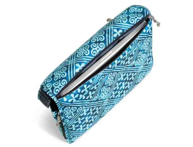 Vera Bradley Laptop Messenger in Cuban Tiles