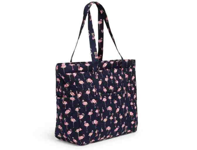 Vera Bradley Get Going Tote Bag in Flamingo Fiesta