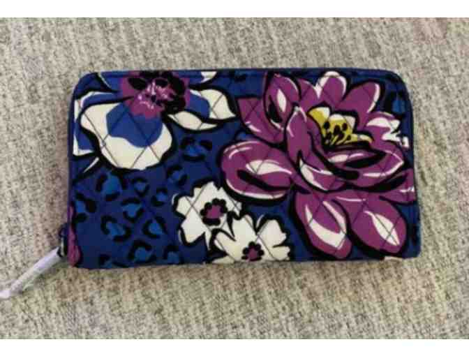 Vera Bradley Accordion Wallet in African Violet