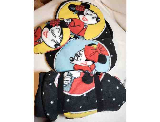 Backpack and Sleeping Bag with Pillows - Minnie