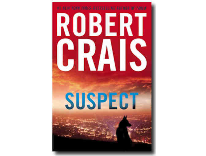 'Suspect' by Robert Crais - signed paperback