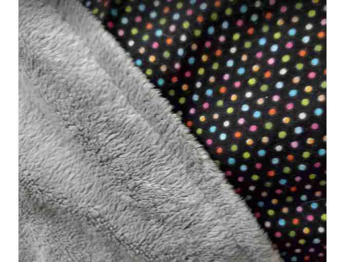 Handcrafted Lap Blanket - Dots