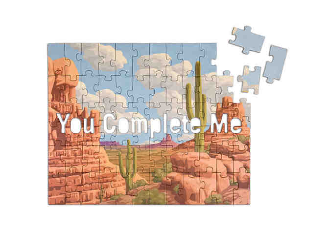 You Complete Me Message Puzzle