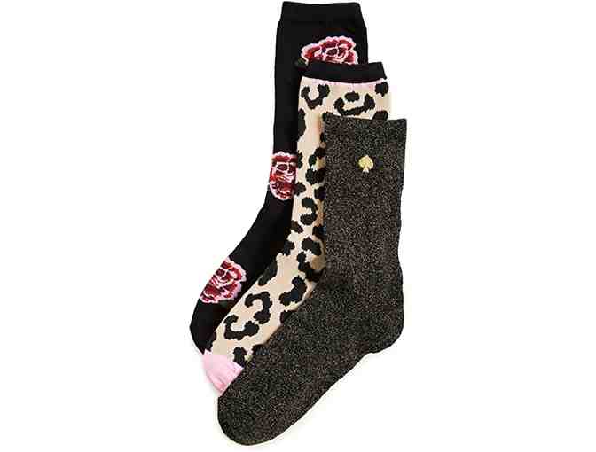 Kate Spade 3 Pair Boxed Sock Set