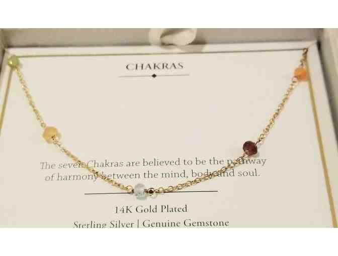 14K Gold Plated Chakra Necklace