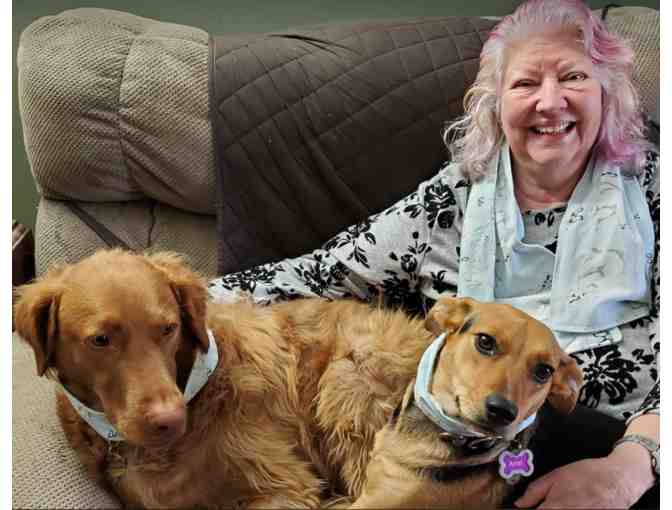Matching Scarfs for Pups and Their Peeps