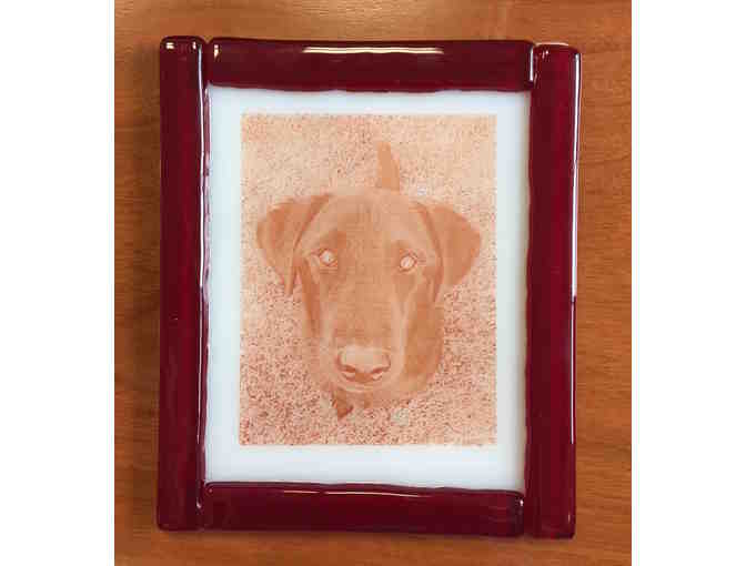 Custom Glass 'Portrait'  - 6' x 6' Square