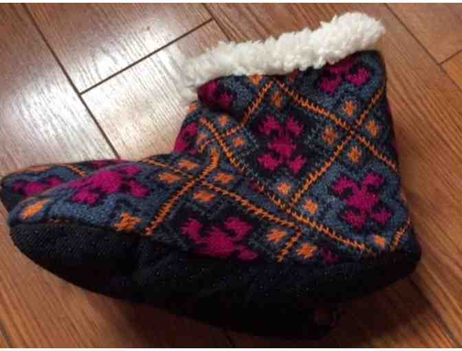 MUK LUKS Slipper Bootie Large