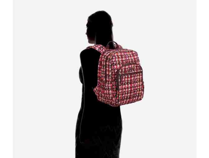 Vera Bradley Campus Tech Backpack in Houndstooth Tweed