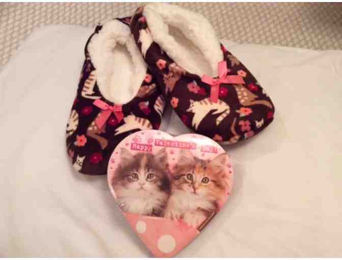 Cat Slippers/Candy Sampler - Photo 1