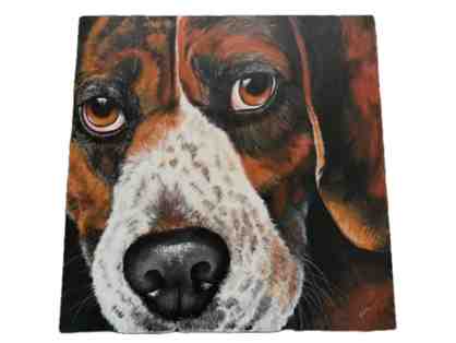 Einstein - Incredible original painting by Mara McCalmont