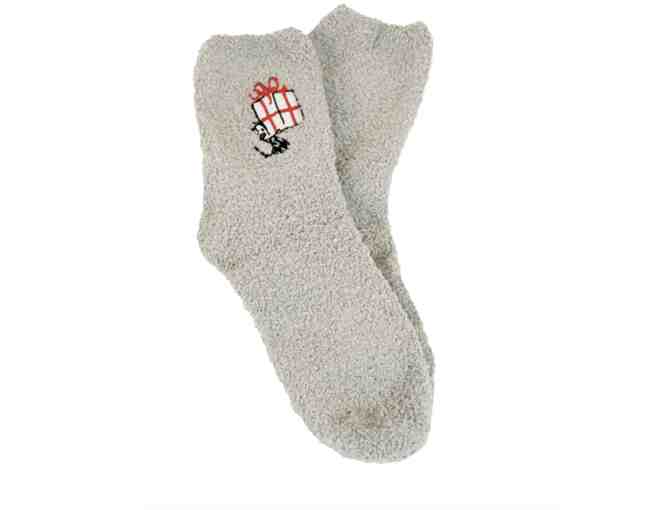 A Gift From Mooch Fuzzy Socks - Photo 1