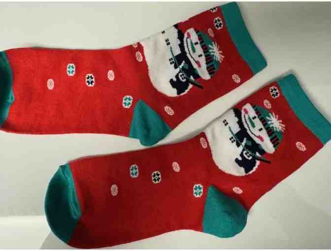 Holiday Socks - Snowman - Photo 1