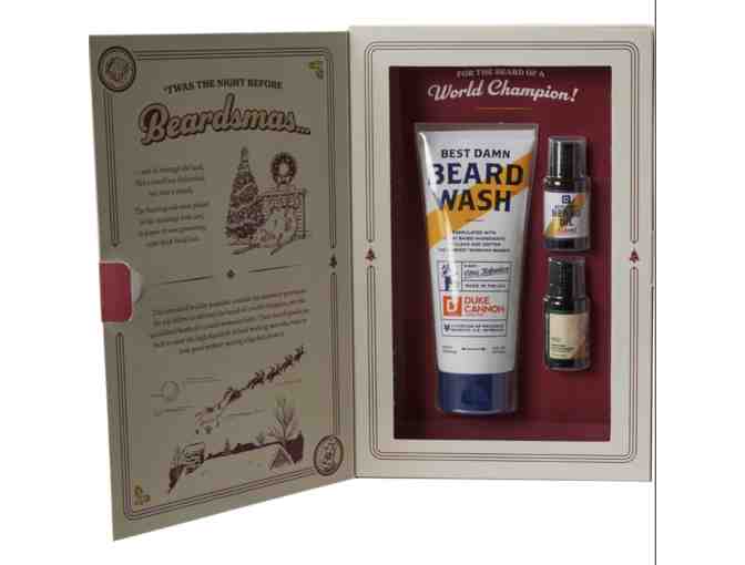 DUKE CANNON The Beard That Stole Christmas Beard Care Set - 3-Piece
